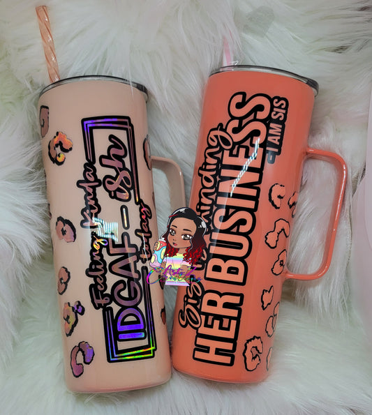 *PRE-ORDER* Motivational Tumbler