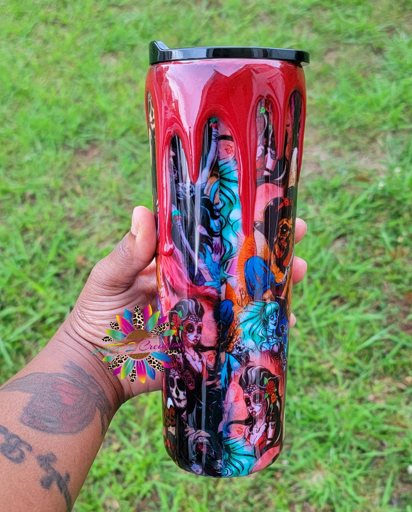 Zombie Princess Tumbler