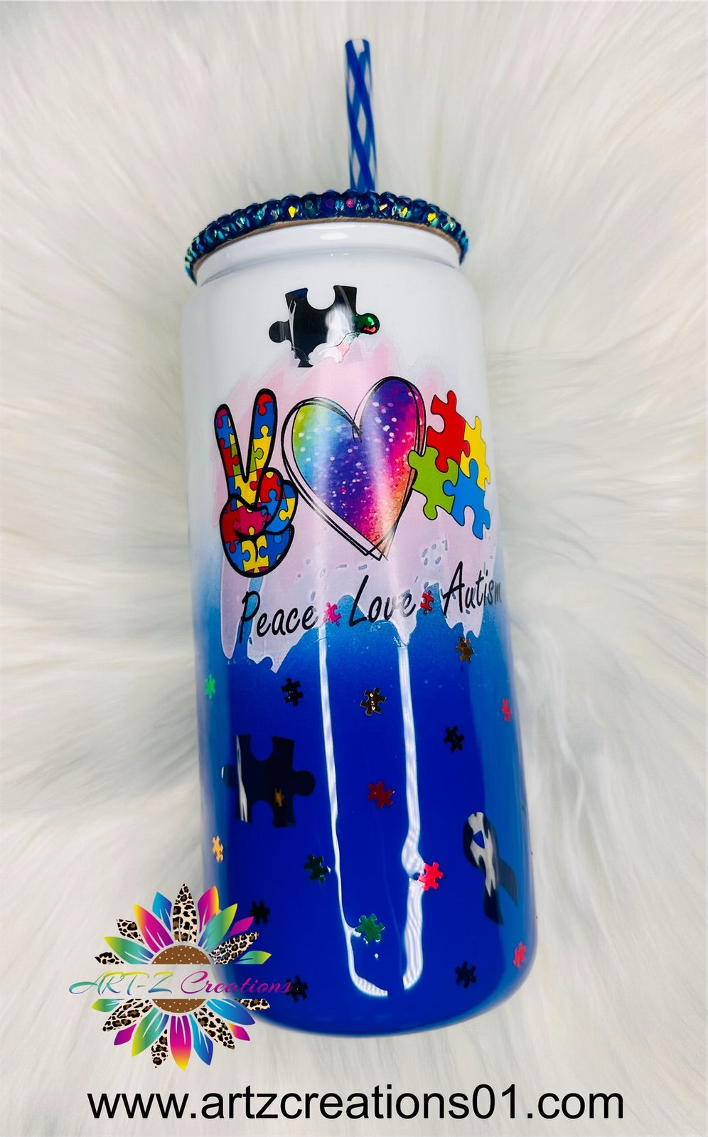 Autism Awareness Tumbler